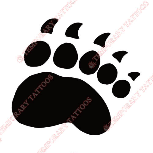 Maine Black Bears Customize Temporary Tattoos Stickers NO.4934